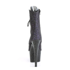 7 Inch Heel ADORE-1021MG Purple Glitter