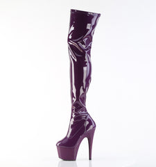 7 Inch Heel ADORE-3000 Purple
