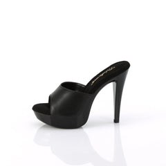 5 Inch Heel COCKTAIL-501L Black Leather