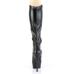 6 Inch Heel DELIGHT-2000 Black Stretch Pu