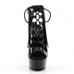 6 Inch Heel DELIGHT-600-20 Black Patent