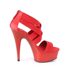 6 Inch Heel DELIGHT-669 Red