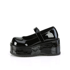 3 Inch Platform DOLLIE-01 Black Patent