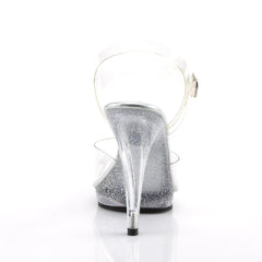 4 Inch Heel FLAIR-408MG Clear