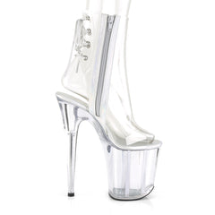 8 Inch Heel FLAMINGO-1018C Clear