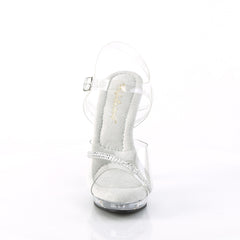 5 Inch Heel LIP-108R Clear
