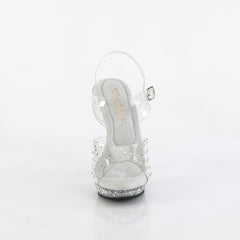 5 Inch Heel LIP-108RS Clear