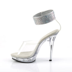 5 Inch Heel LIP-142 Clear