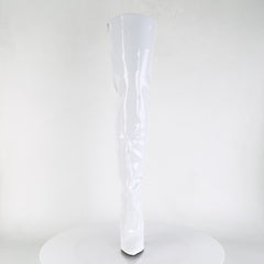 5 Inch Heel SEDUCE-3010 White Pat