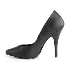 5 Inch Heel SEDUCE-420V Black Pu