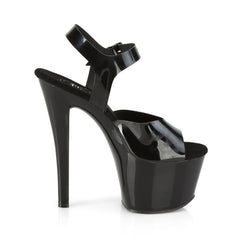 7 Inch Heel SKY-308N Black  Jelly