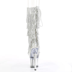 7 Inch Heel SPECTATOR-2017RSF Clear-Silver