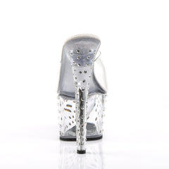 7 Inch Heel STARDUST-701 Clear