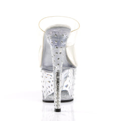 7 Inch Heel STARDUST-702 Clear