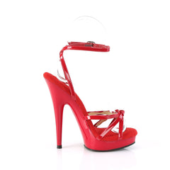 6 Inch Heel SULTRY-638 Red Patent