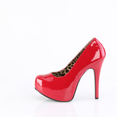 5 Inch Heel TEEZE-06W Red Pat (Wide Width)