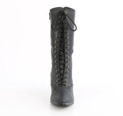 2 Inch Heel VICTORIAN-120 Black Pu