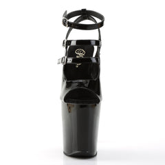 8 Inch Heel XTREME-873 Black Patent