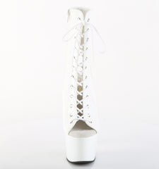 7 Inch Heel ADORE-1016 White Patent