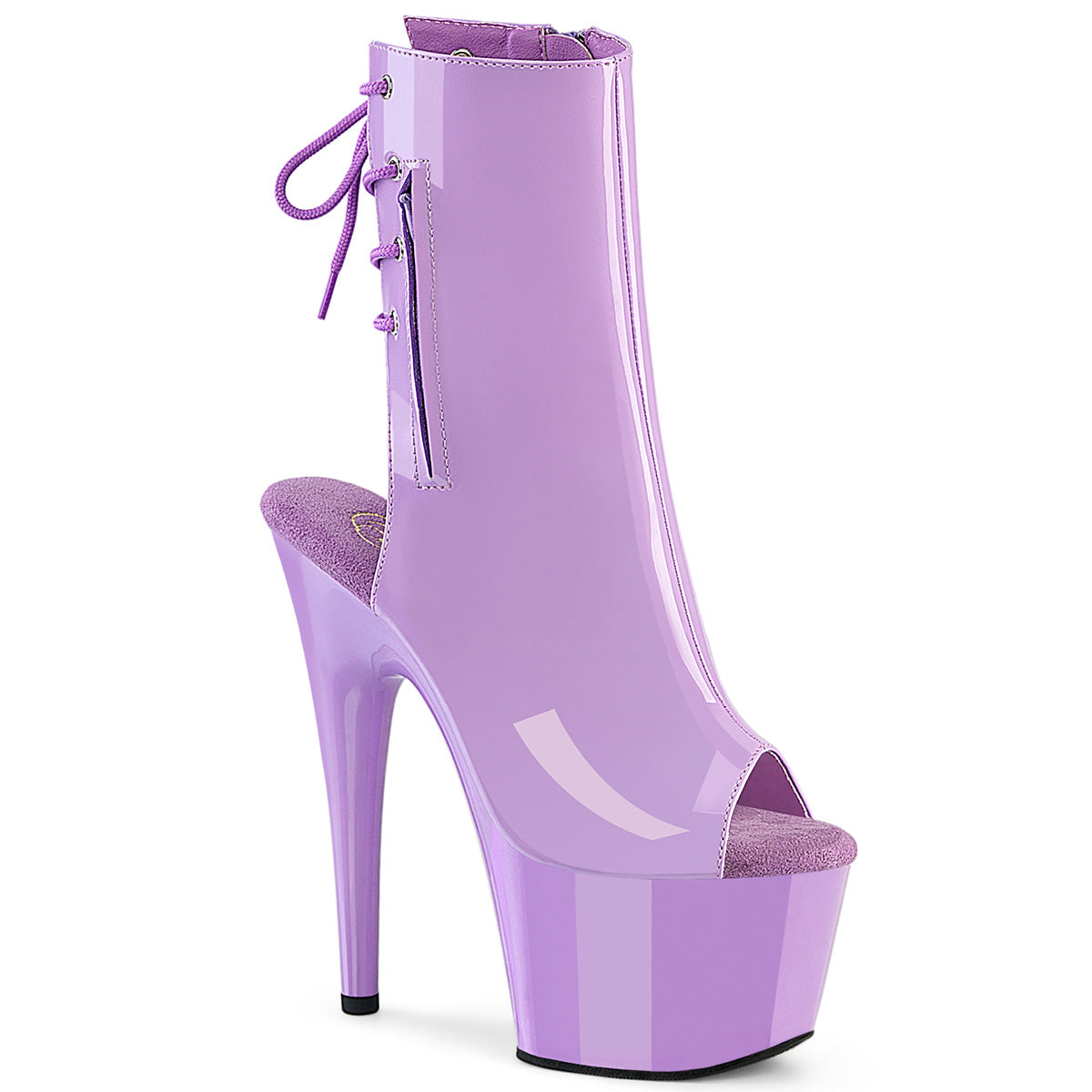Pleaser Adore 1018 Lavender Patent Platform Shoes