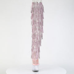 7 Inch Heel ADORE-3019C-RSF Clear Baby Pink Clear