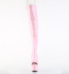 7 Inch Heel ADORE-3019HWR Baby Pink Holo