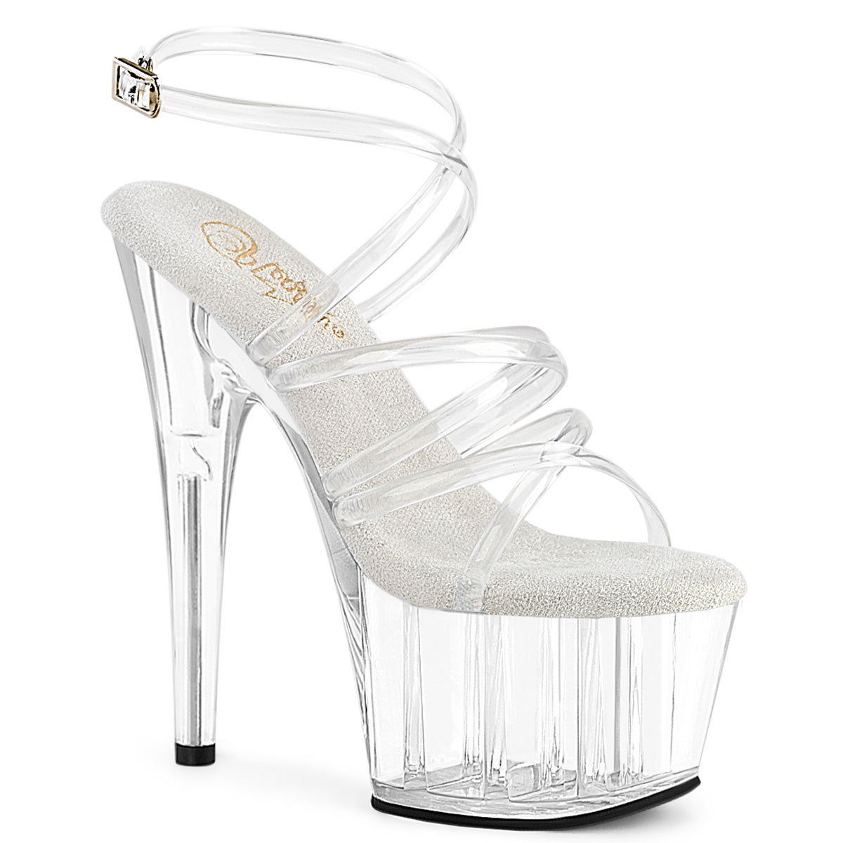 Pleaser Adore 706 Clear Platform Shoes