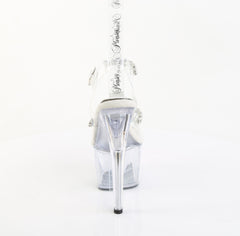 7 Inch Heel ADORE-708PREM-STN Clear
