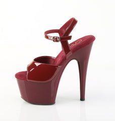 7 Inch Heel ADORE-709 Burgundy