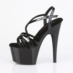 7 Inch Heel ADORE-713 Black Patent
