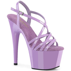 Pleaser Adore 713 Lavender Patent Platform Shoes