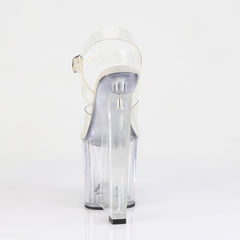 8 Inch Heel AMAZE-808 Clear