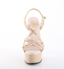 6 Inch Heel CAPTIVA-613 Nude Patent
