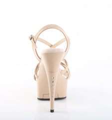 6 Inch Heel CAPTIVA-613 Nude Patent