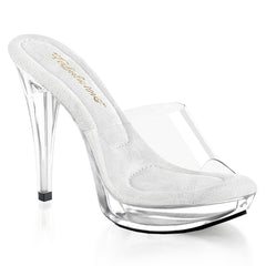 5 Inch Heel COCKTAIL-501 Clear