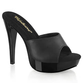 5 Inch Heel COCKTAIL-501L Black Leather