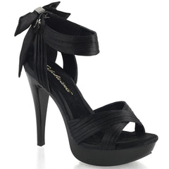 5" Heel COCKTAIL-568 Black Satin