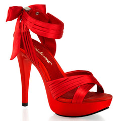 5" Heel COCKTAIL-568 Red Satin