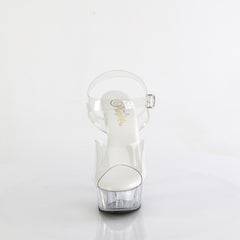 6 Inch Heel DELIGHT-608VL Clear