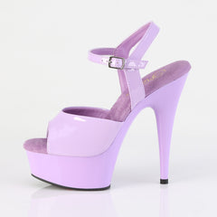 6 Inch Heel DELIGHT-609 Lavender Patent