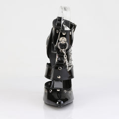 6 Inch Heel DOMINA-118 Black Patent