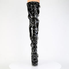 6 Inch Heel DOMINA-3027 Black Patent