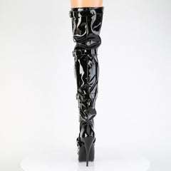 6 Inch Heel DOMINA-3027 Black Patent