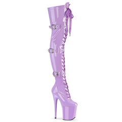 Pleaser Flamingo 3028 Lavender Patent Platform Shoes