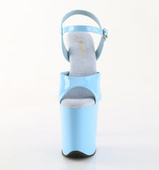 8 Inch Heel FLAMINGO-809 Baby Blue Patent