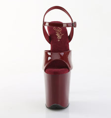 8 Inch Heel FLAMINGO-809 Burgundy