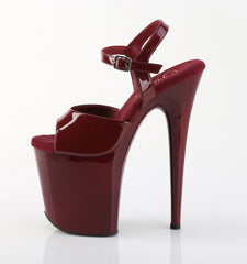 8 Inch Heel FLAMINGO-809 Burgundy