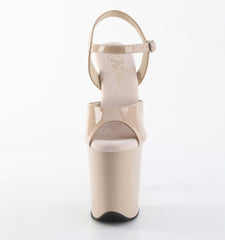 8 Inch Heel FLAMINGO-809 Nude Patent