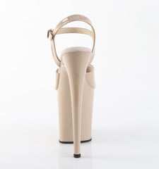 8 Inch Heel FLAMINGO-809 Nude Patent