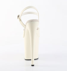 8 Inch Heel FLAMINGO-809 Off White